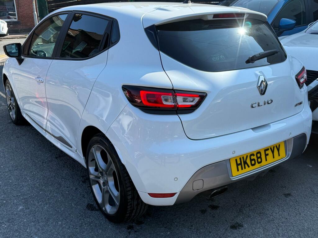 Renault Clio Gt Line White #4