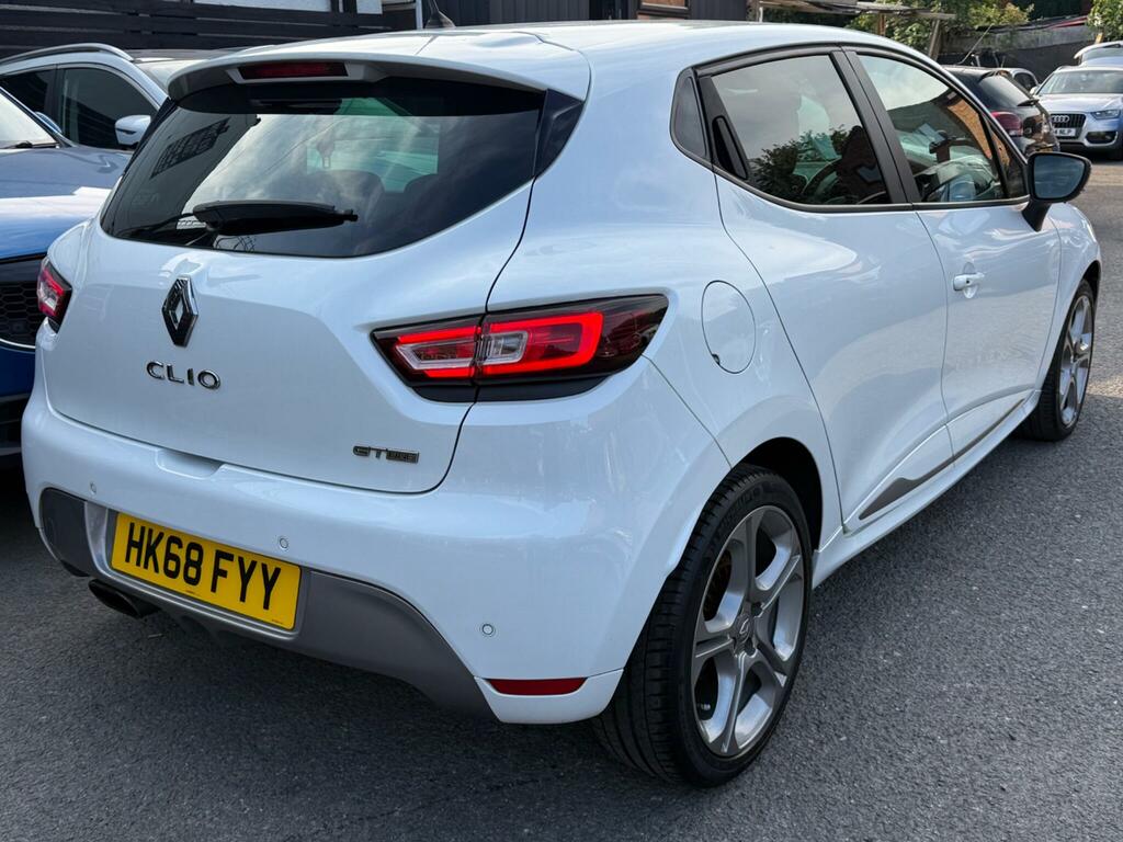 Renault Clio 0.9 Tce Gt Line Euro 6 Ss HK68FYY White #3
