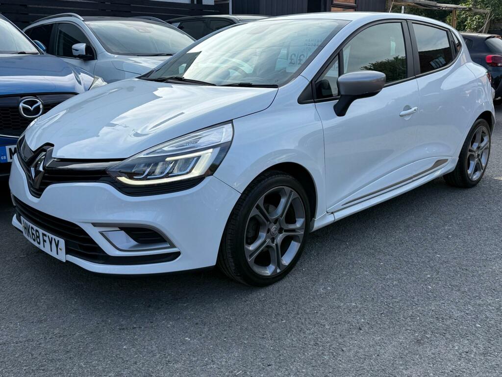 Renault Clio 0.9 Tce Gt Line Euro 6 Ss HK68FYY White #6