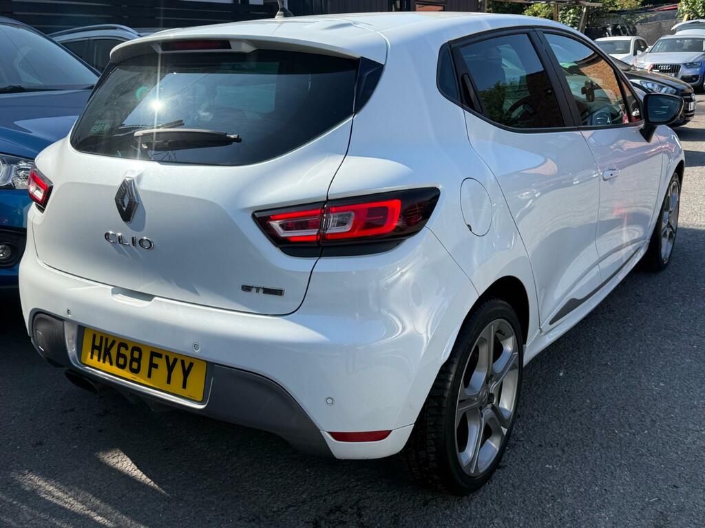 Renault Clio Gt Line White #3