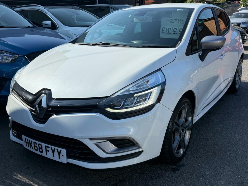 Renault Clio Gt Line White #2