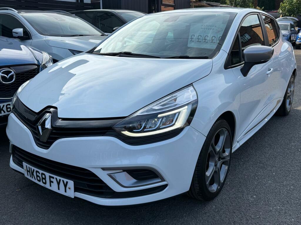 Renault Clio 0.9 Tce Gt Line Euro 6 Ss HK68FYY White #2