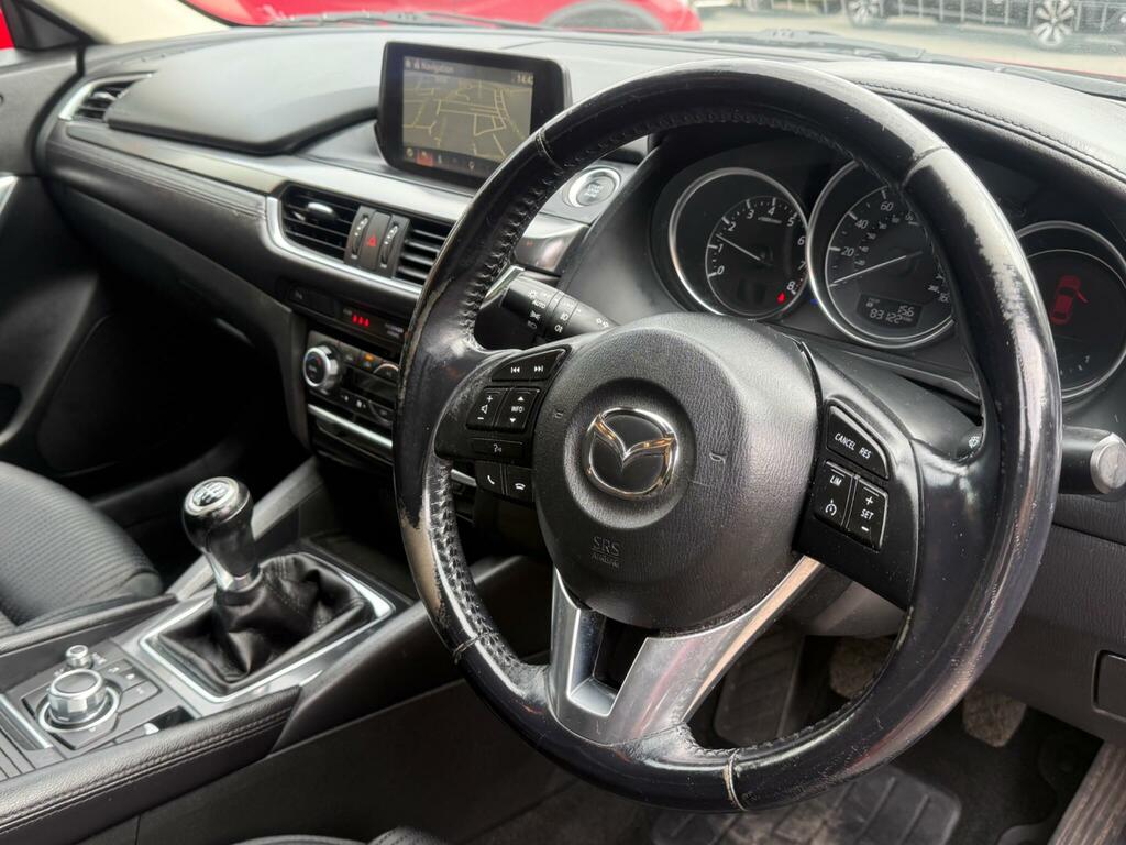 Mazda 6 2.0 Skyactiv-g Sport Nav Saloon Red #14