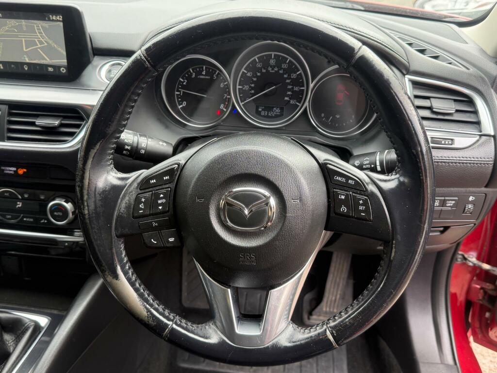 Mazda 6 2.0 Skyactiv-g Sport Nav Saloon Red #15