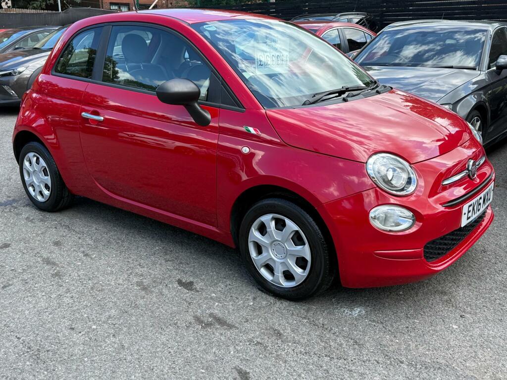 Fiat 500 Pop Red #5