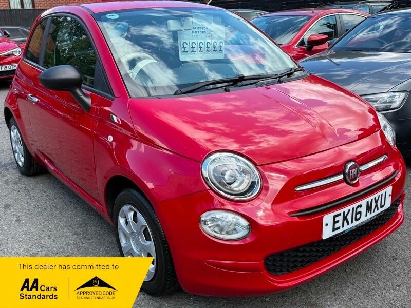 Fiat 500 Pop Red