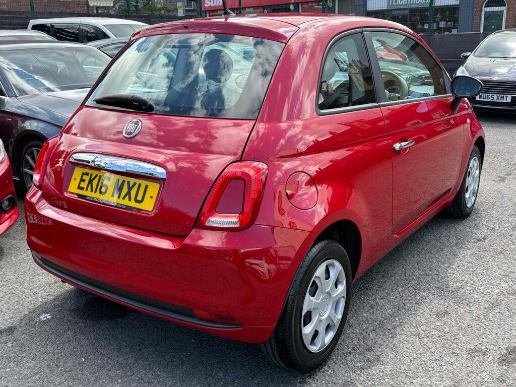 Fiat 500 Pop Red #3