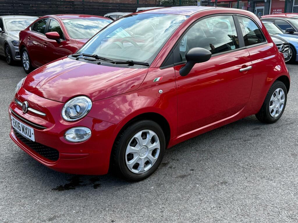 Fiat 500 Pop Red #6