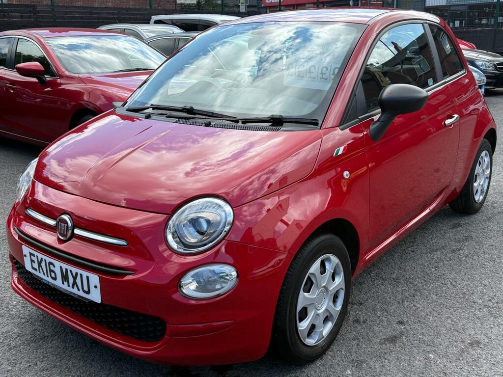 Fiat 500 Pop Red #2