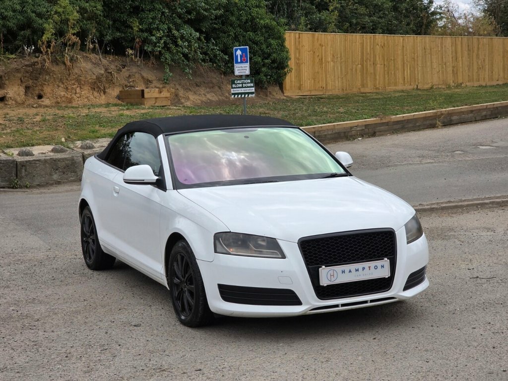Audi A3 Cabriolet 1.6L Null White #2