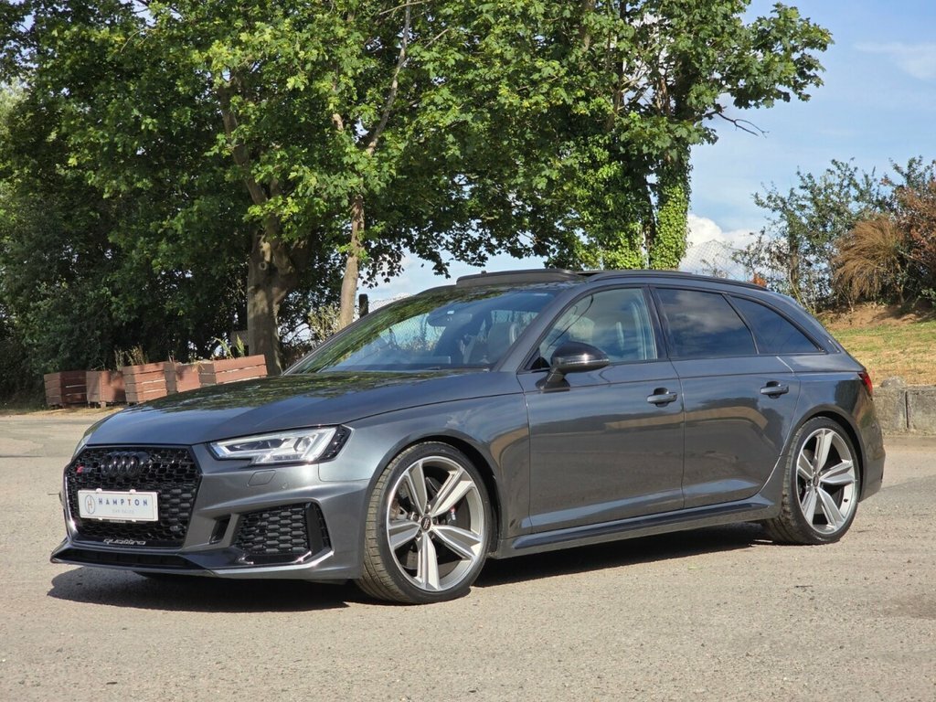 Audi RS4 Avant Estate Grey #5