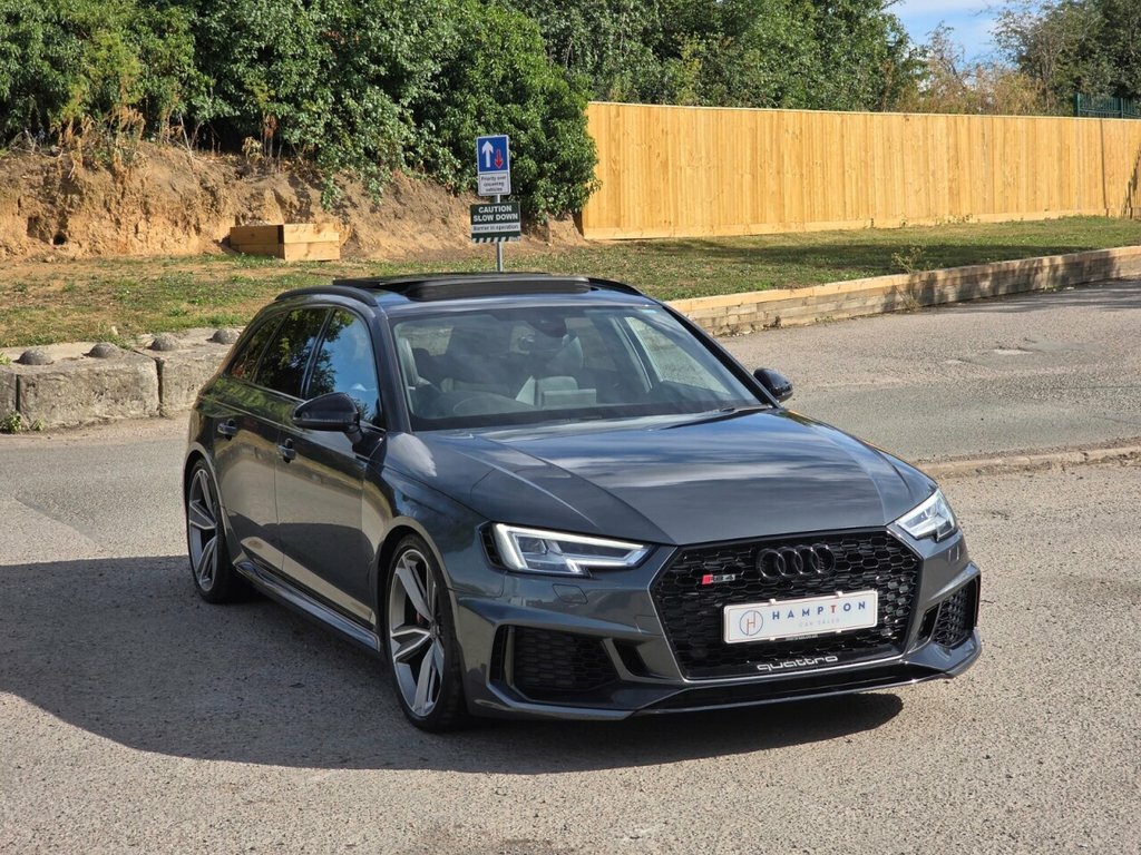 Audi RS4 Avant Estate Grey #2
