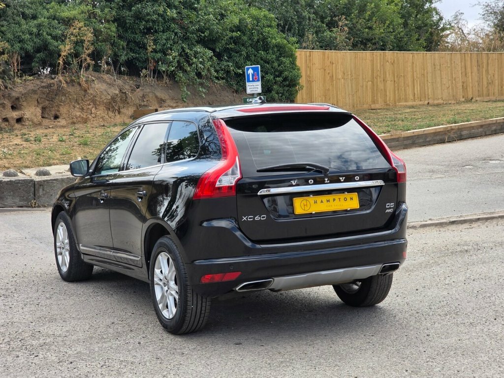 Volvo XC60 Xc60 Se Lux Nav D5 Awd WG65ZZF Black #6