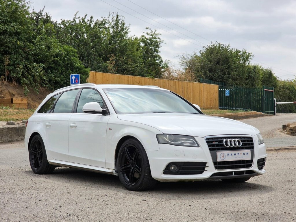 Audi A4 Avant 2L Executive S Line White