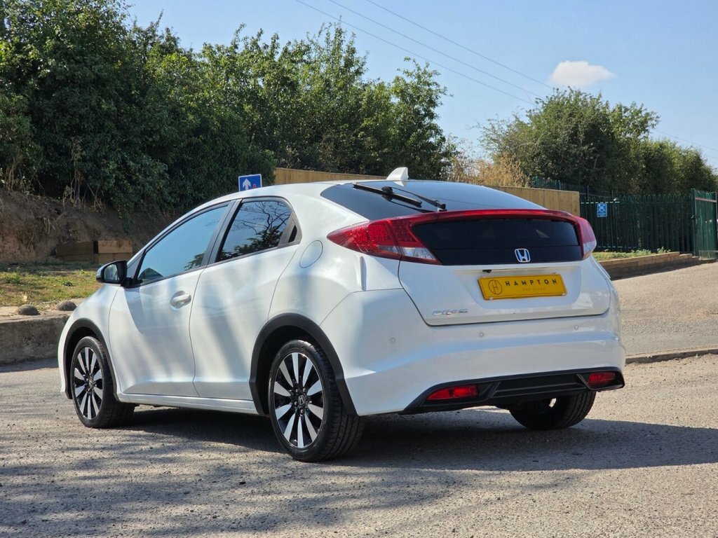 Honda Civic Hatchback SB14FZP White #6
