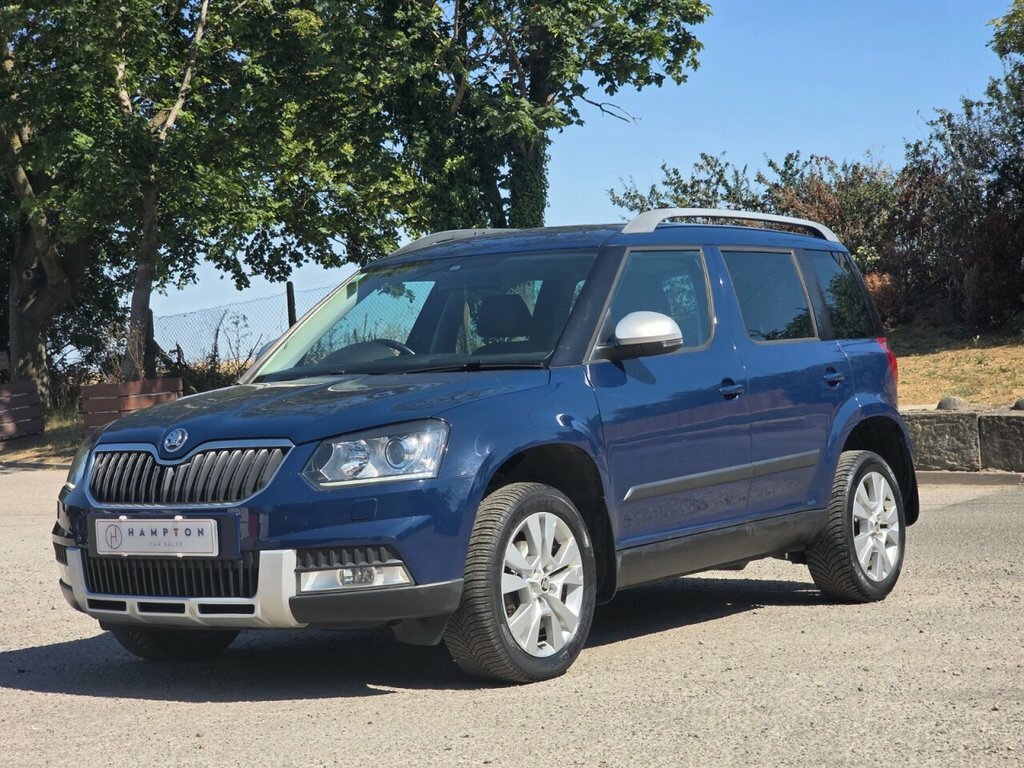 Skoda Yeti Suv Blue #5