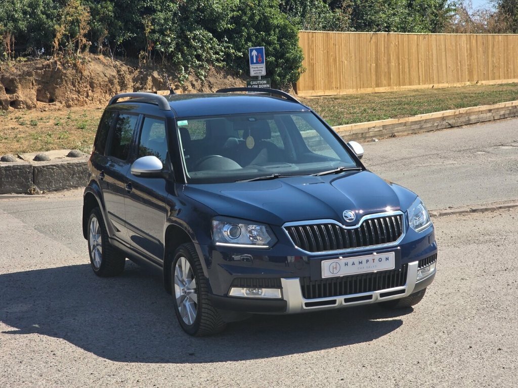 Skoda Yeti Suv Blue #2