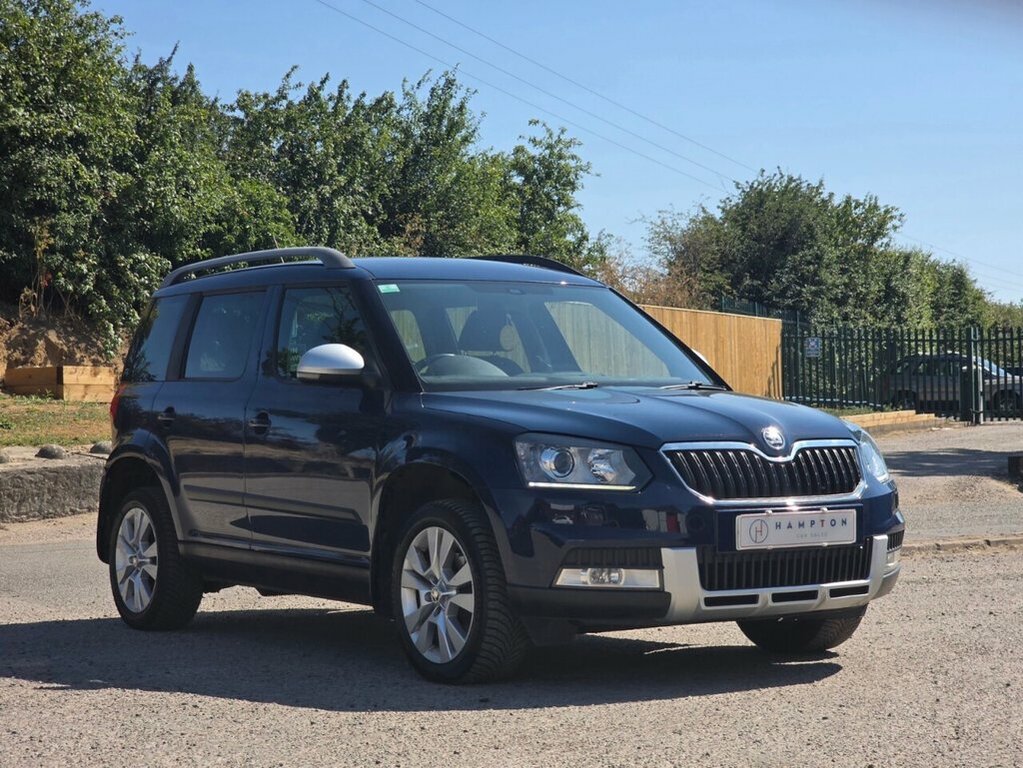 Skoda Yeti Suv Blue