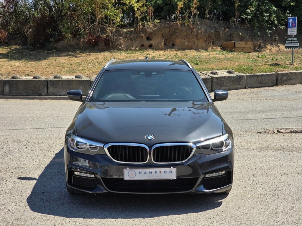 BMW 5 Series 530D M Sport YC67YEF Grey #4