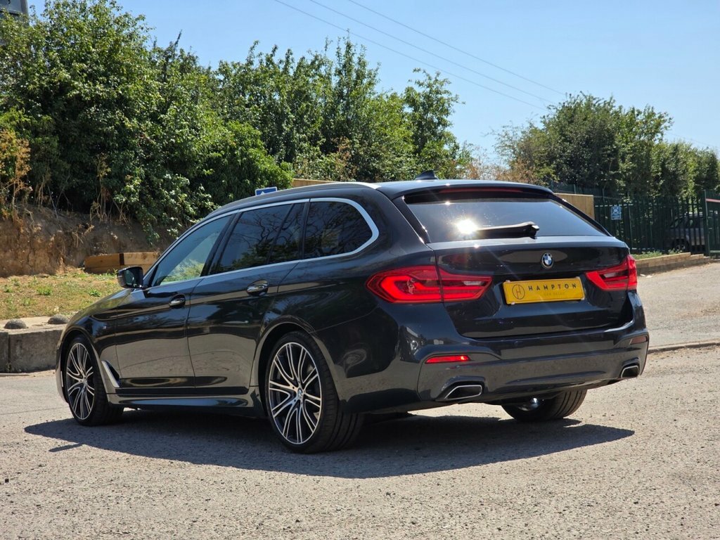 BMW 5 Series 530D M Sport YC67YEF Grey #6