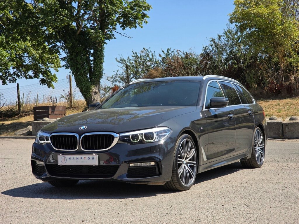BMW 5 Series 530D M Sport YC67YEF Grey #5