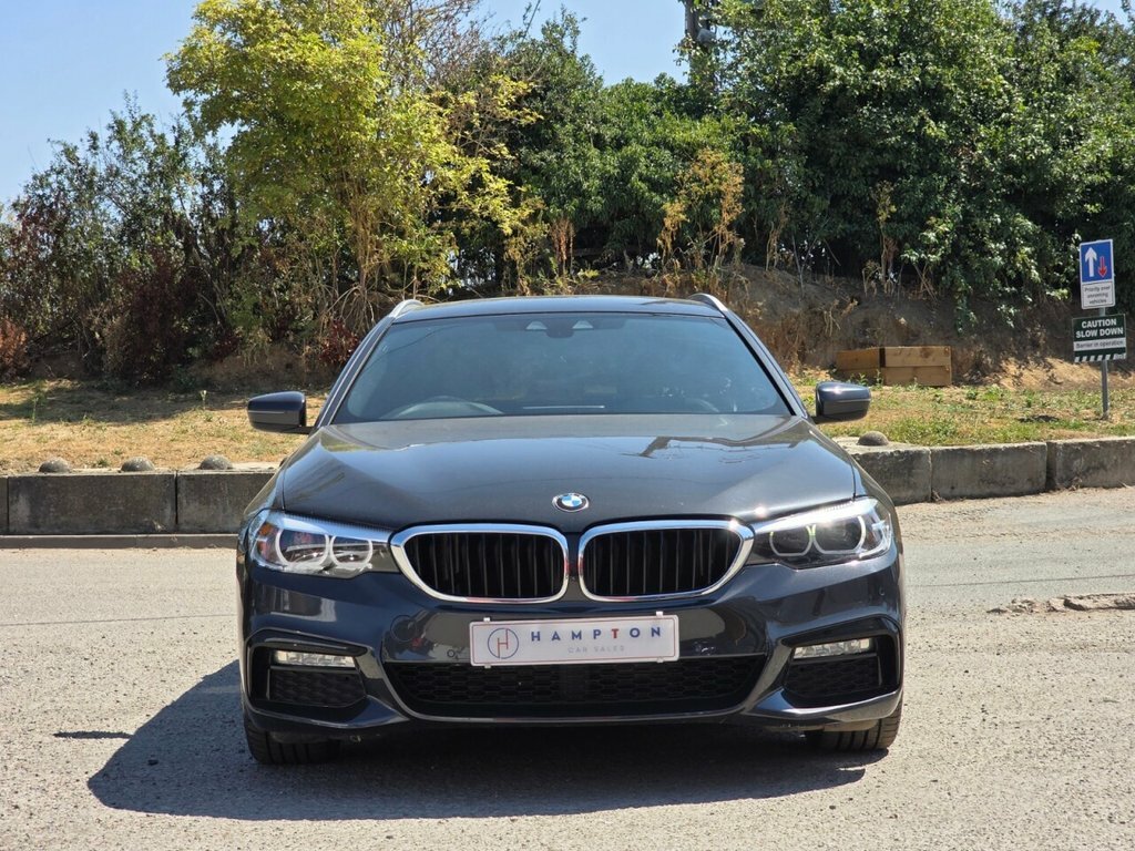 BMW 5 Series 530D M Sport YC67YEF Grey #3