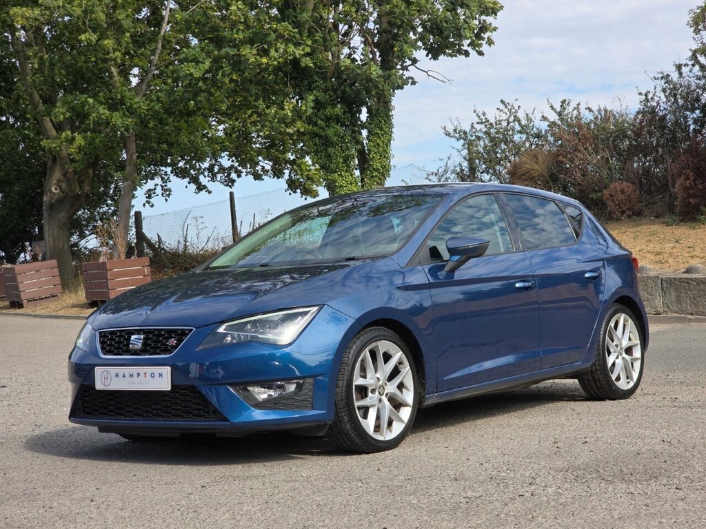 Seat Leon Tdi Fr Technology HN66XEL Blue #5