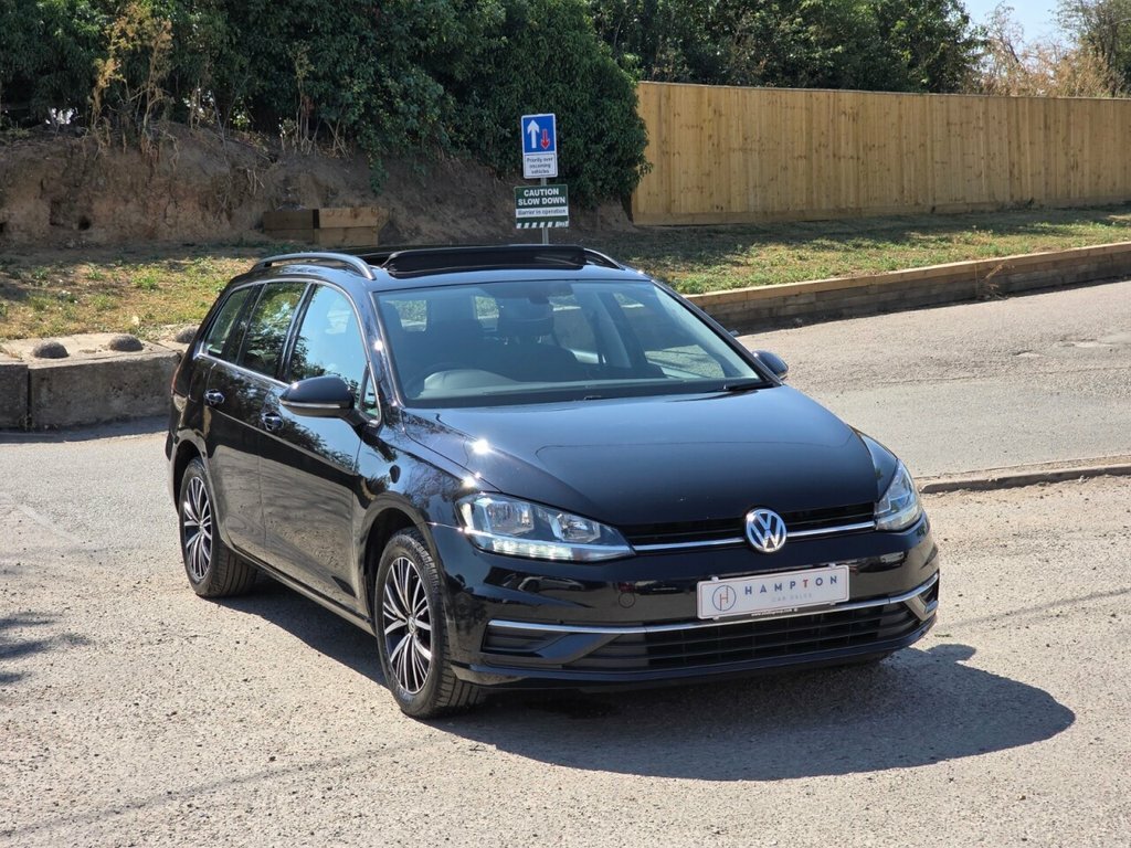 Volkswagen Golf Estate AJ67AXC Black #2