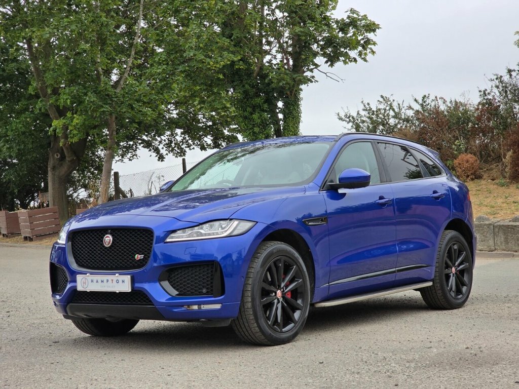 Jaguar F-Pace Suv Blue #5