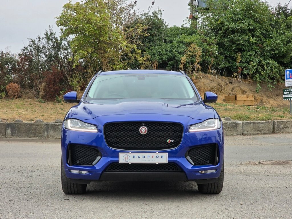 Jaguar F-Pace Suv Blue #3