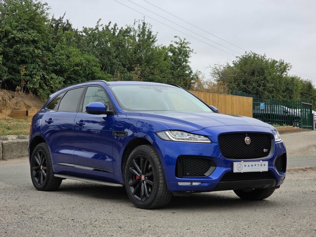 Jaguar F-Pace Suv Blue