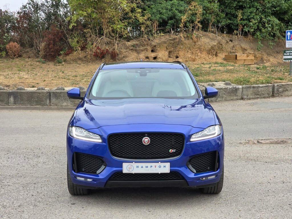 Jaguar F-Pace Suv Blue #4