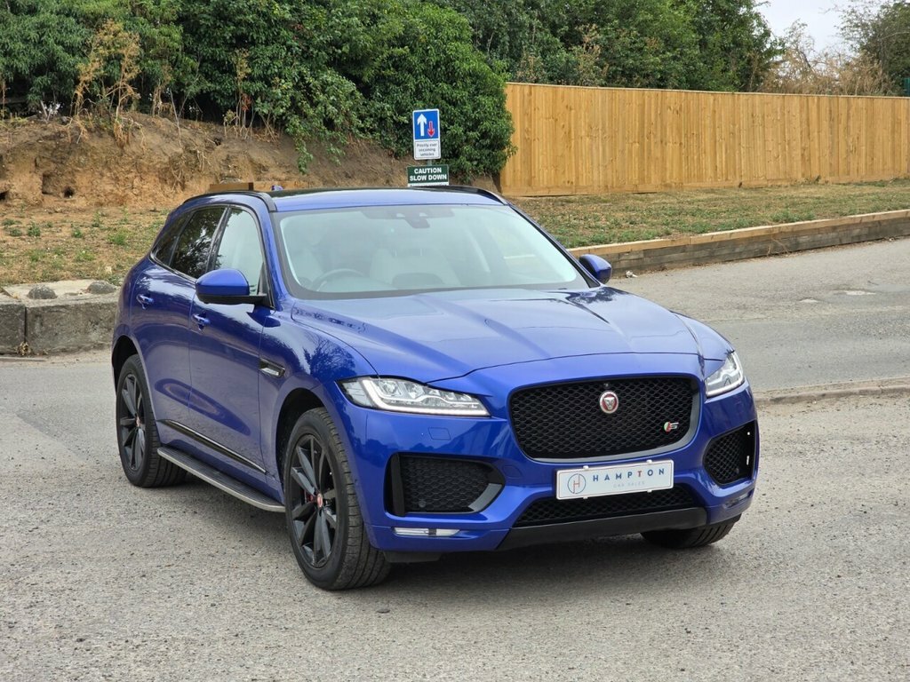 Jaguar F-Pace Suv Blue #2