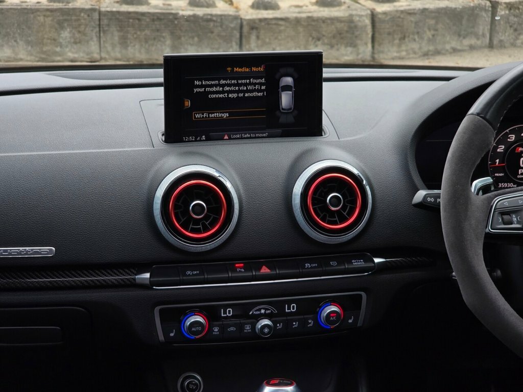 Audi RS3 Hatchback Black #20