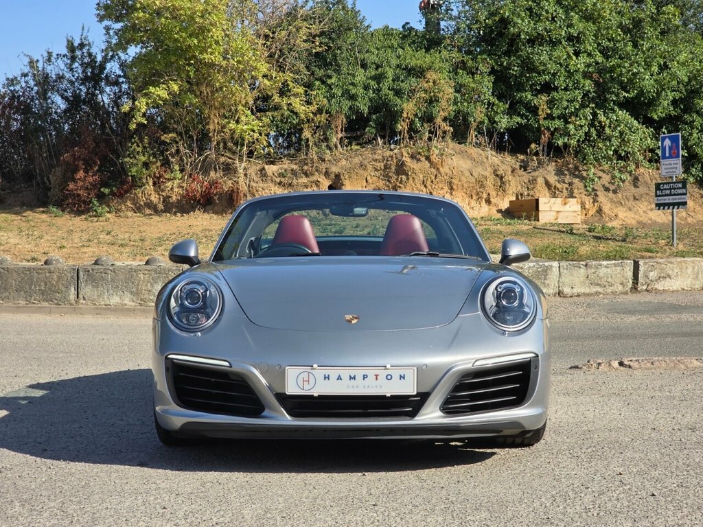 Porsche 911 Convertible Silver #3