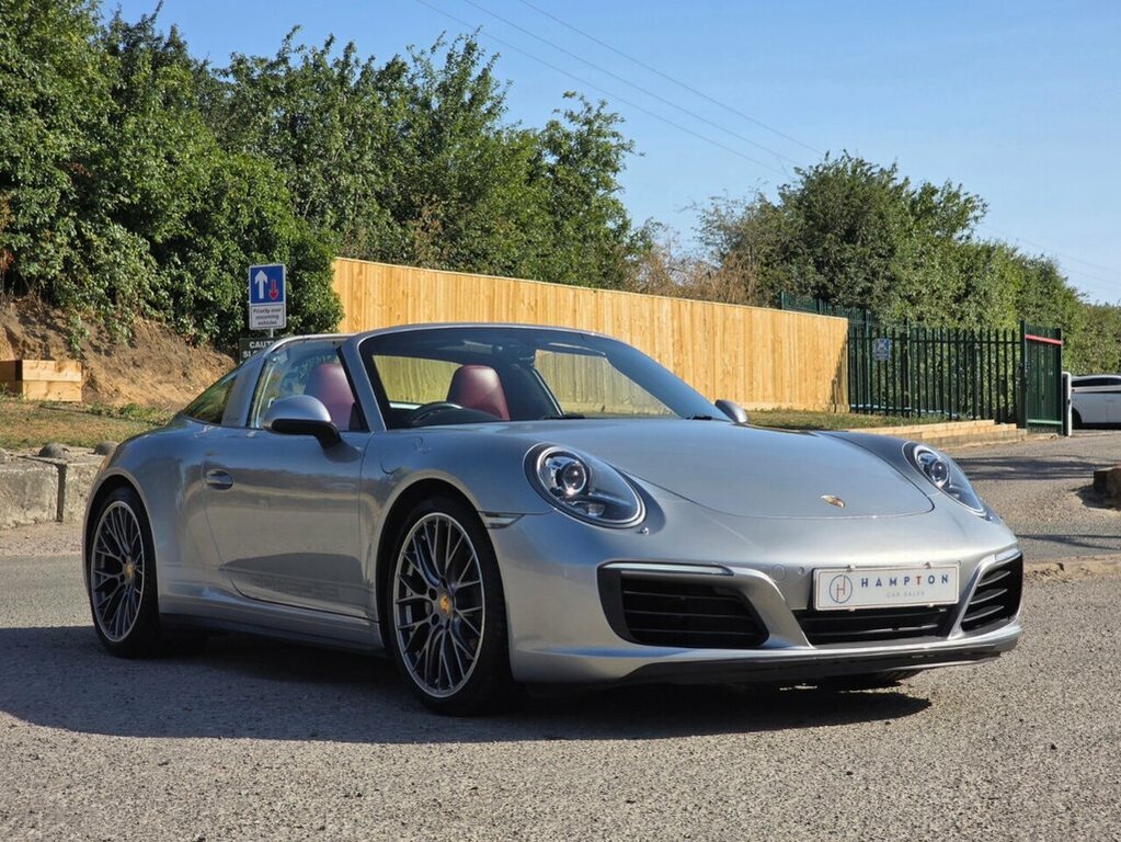 Porsche 911 Convertible Silver