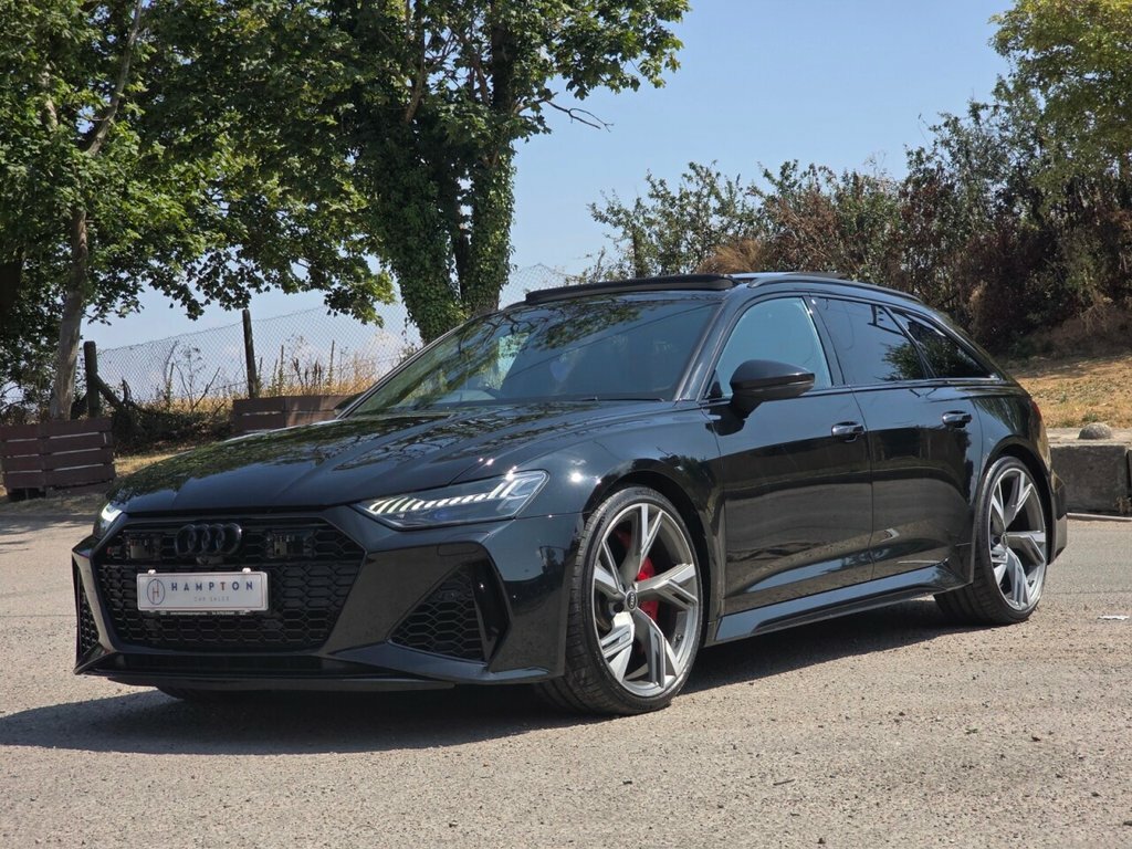 Audi RS6 Avant Estate Black #5