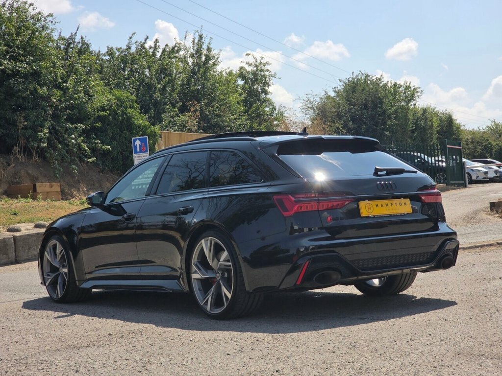 Audi RS6 Avant Estate Black #6