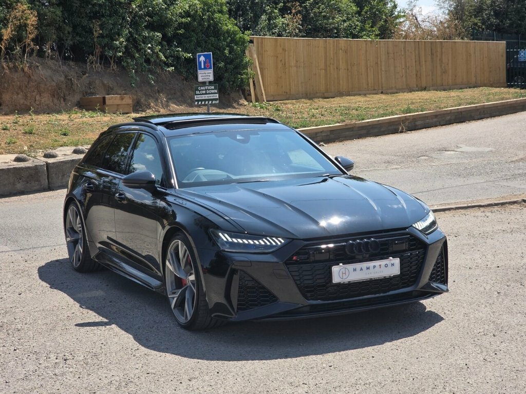 Audi RS6 Avant Estate Black #2