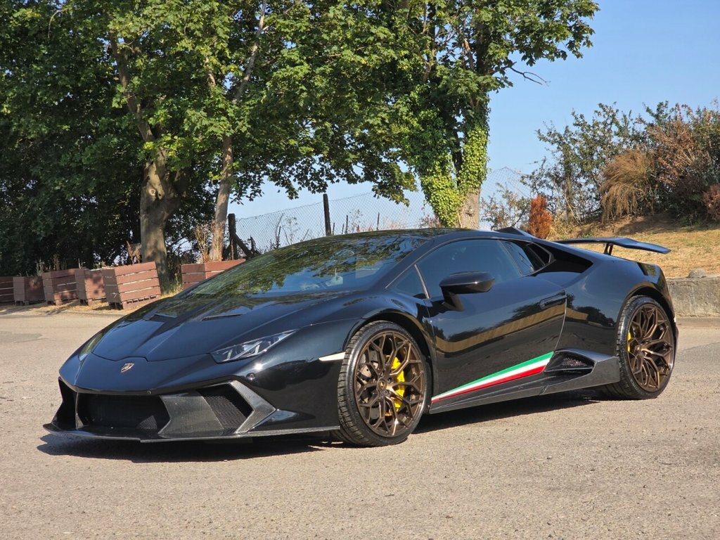 Lamborghini Huracan Coupe Black #5