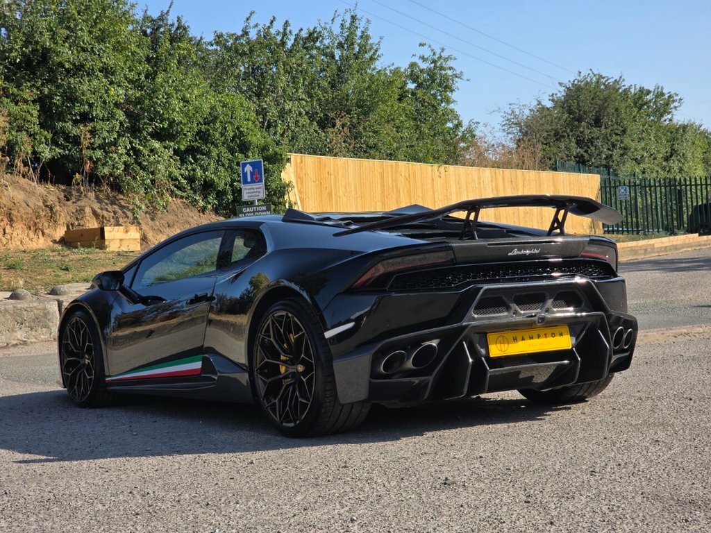 Lamborghini Huracan Coupe Black #6