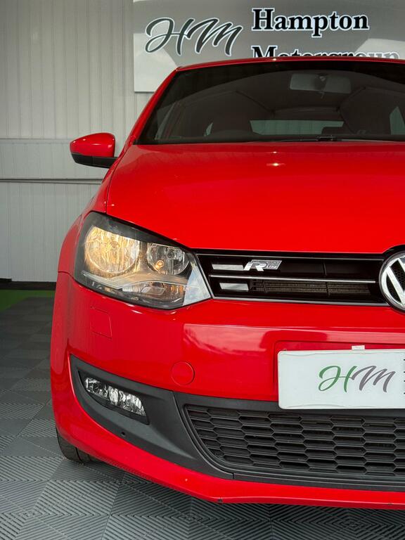 Volkswagen Polo 1.2 Tsi R-line Euro 5 Red #2