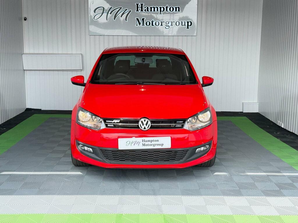 Volkswagen Polo 1.2 Tsi R-line Euro 5 Red #4