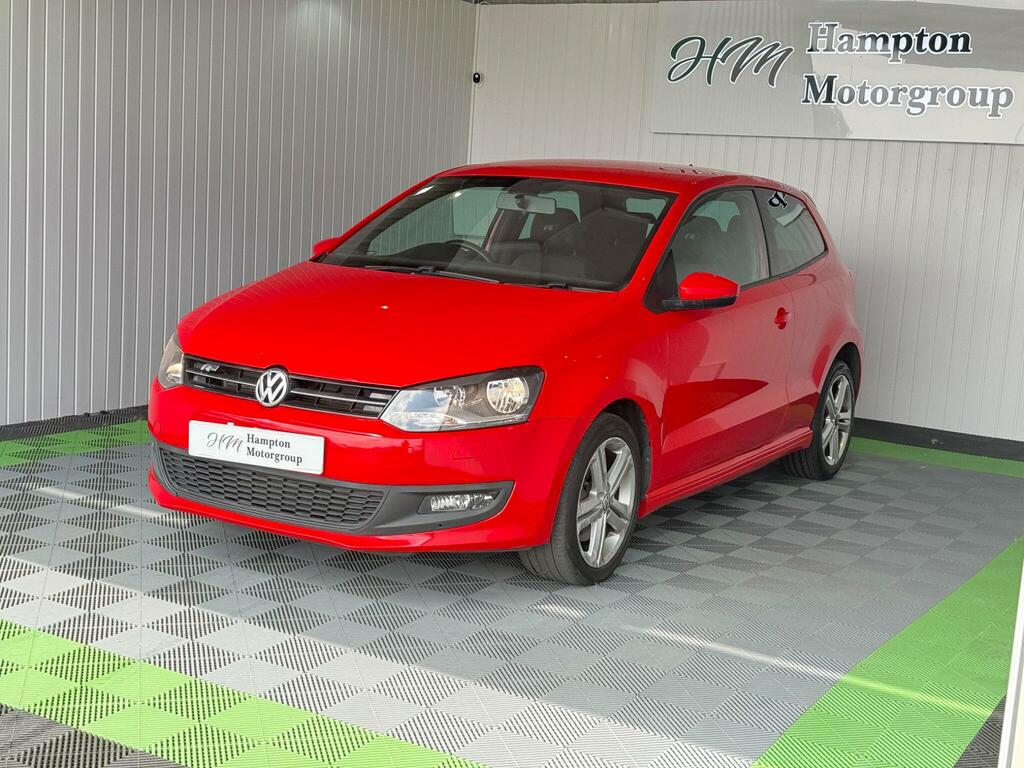 Volkswagen Polo 1.2 Tsi R-line Euro 5 Red #5
