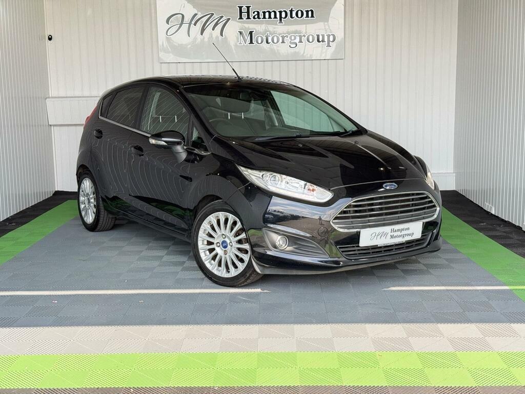 Ford Fiesta 1.0T Ecoboost Titanium Euro 5 Ss Black