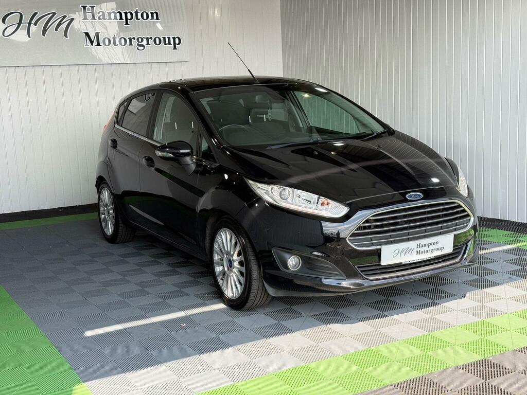 Ford Fiesta 1.0T Ecoboost Titanium Euro 5 Ss GJ64DLV Black #5