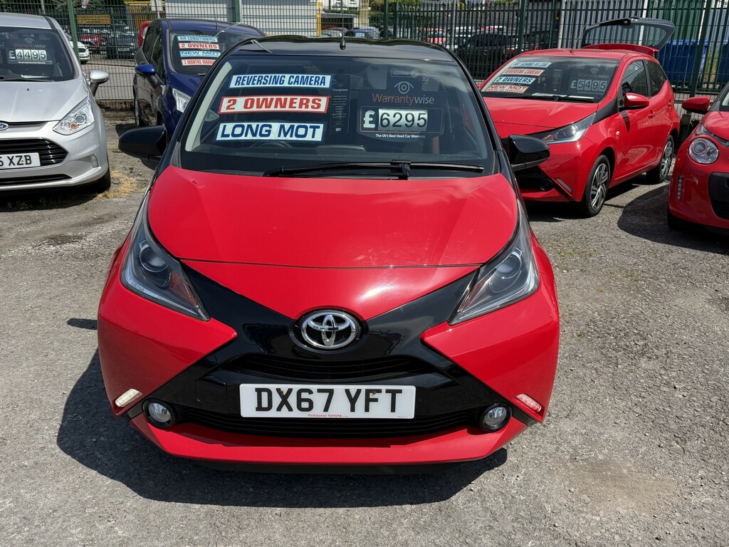 Toyota Aygo 1.0 Vvt-i X-cite 4 Red Bi-tone DX67YFT Red #3
