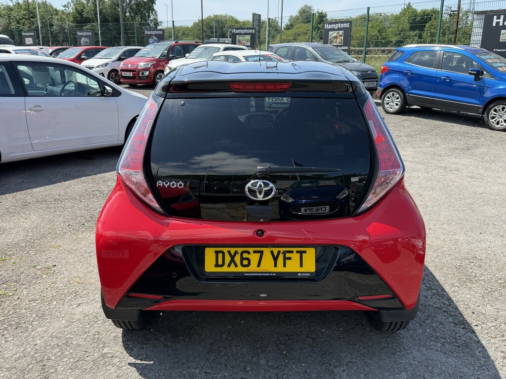 Toyota Aygo 1.0 Vvt-i X-cite 4 Red Bi-tone DX67YFT Red #4