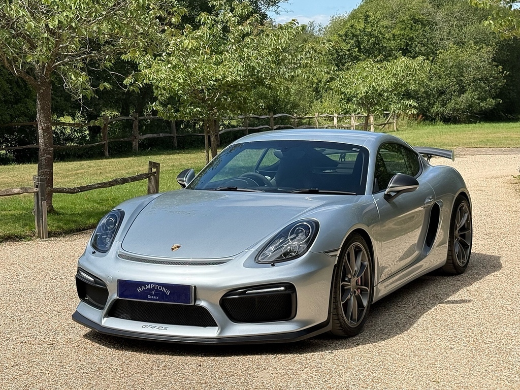 Porsche Cayman 3.8 981 Gt4 Coupe Euro 6 385 Ps Silver #6