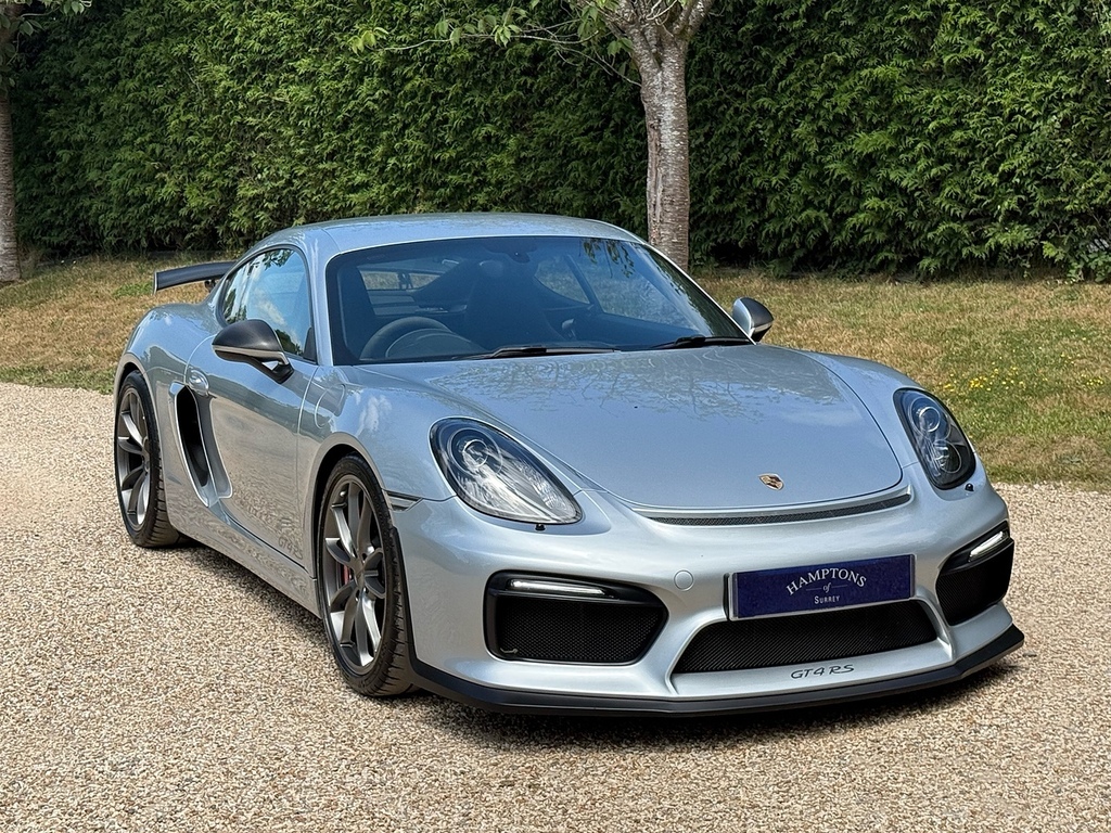 Porsche Cayman 3.8 981 Gt4 Coupe Euro 6 385 Ps Silver #4